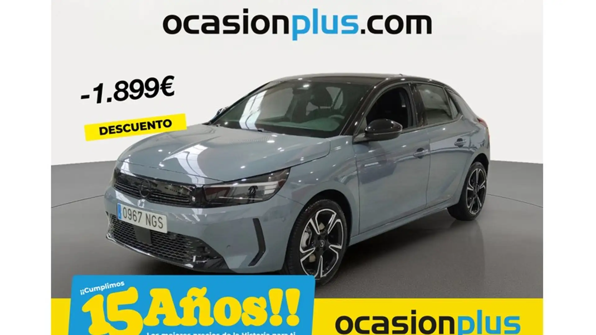 Opel Corsa 1.2T XHL Hybrid S/S GS Aut. 110 Gris - 1