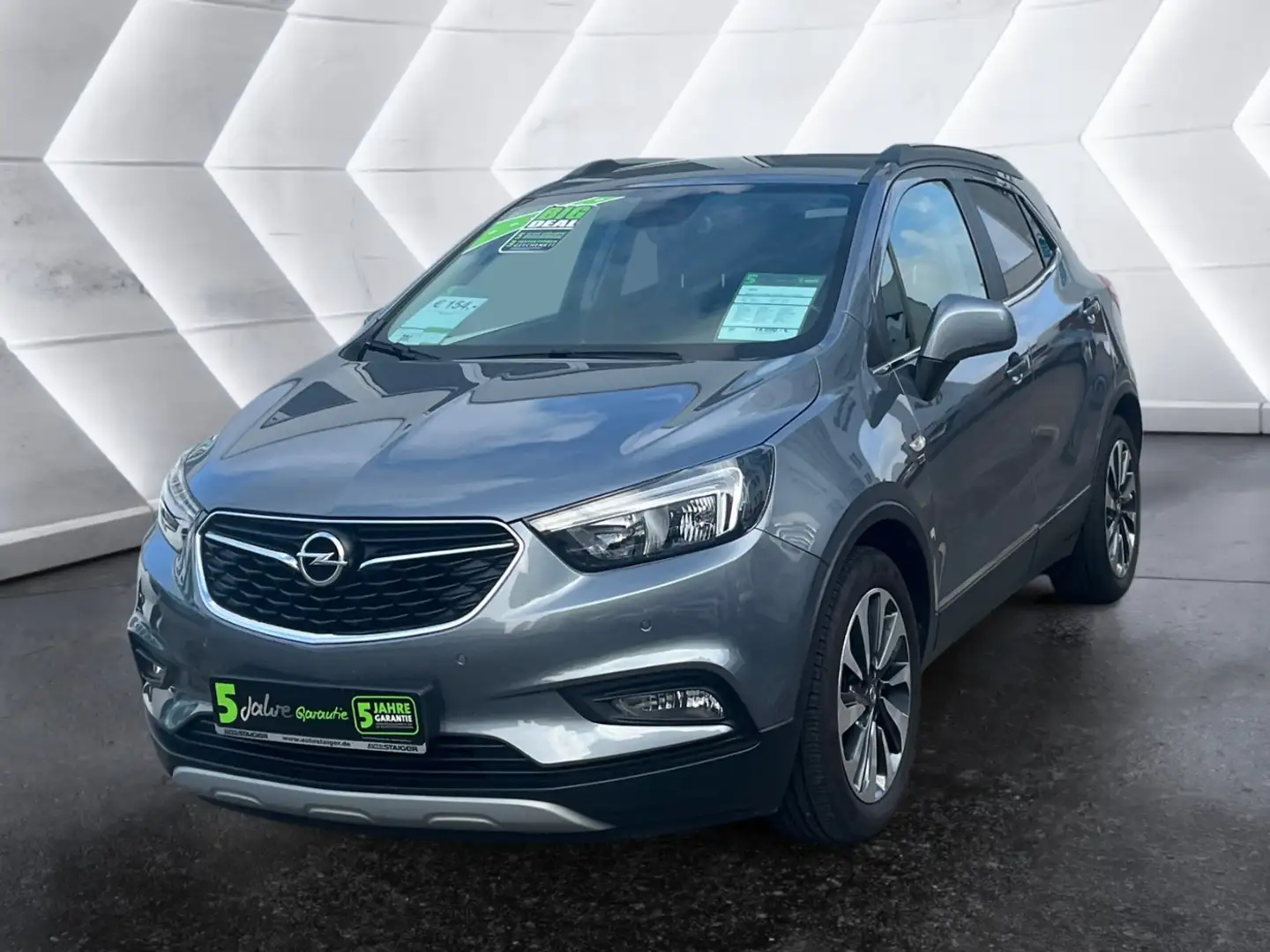 Opel Mokka X 1.4 Turbo 120 Jahre Matrix 2xKlima Kam. Gris - 2