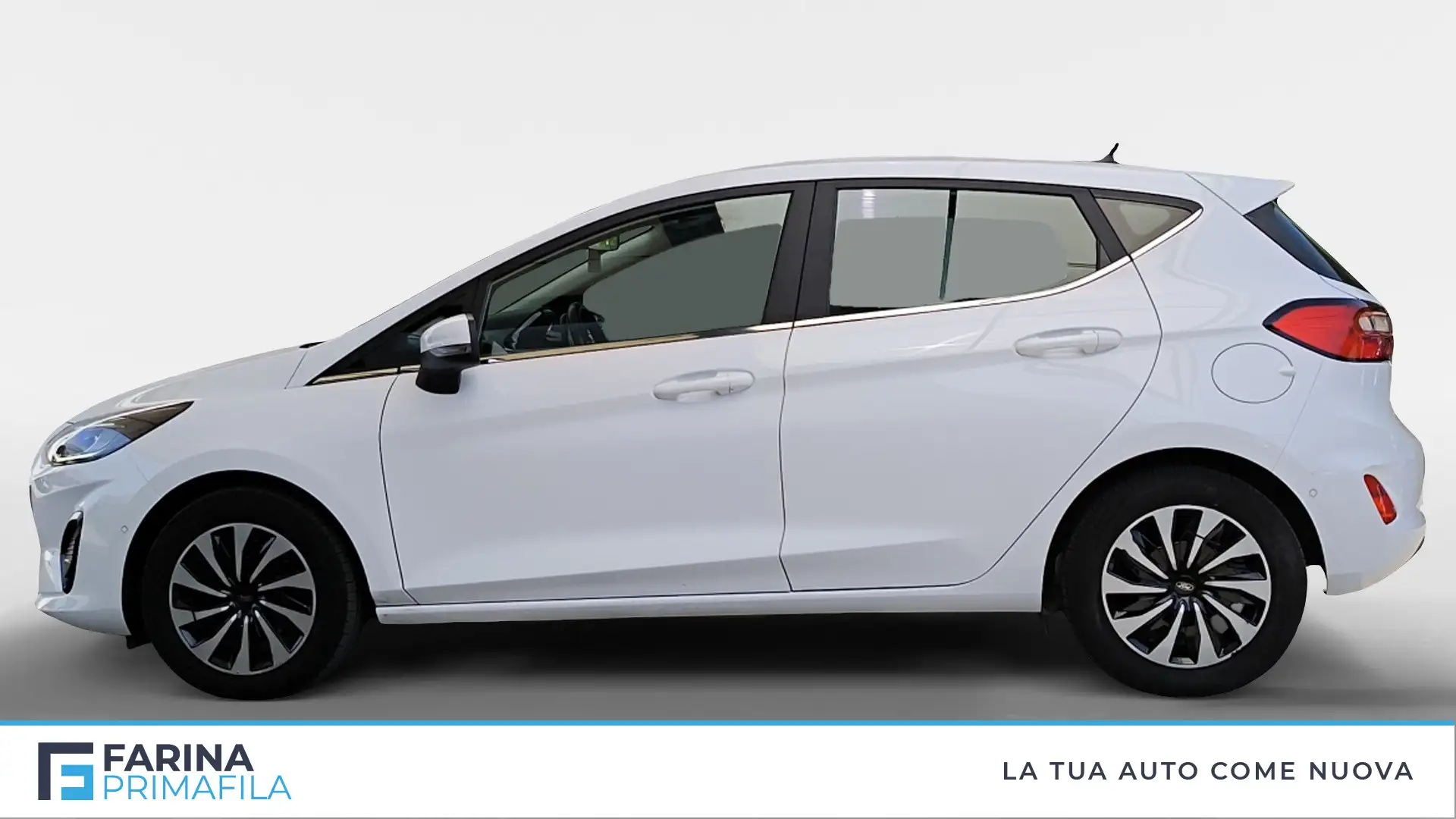 Ford Fiesta 5p 1.1 Titanium Gpl 75cv Bianco - 2
