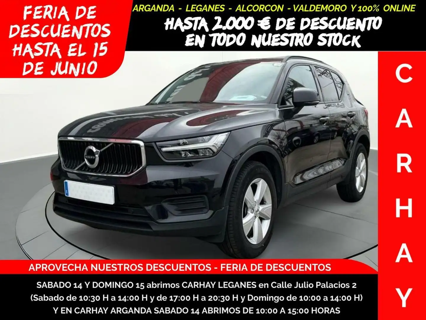 Volvo XC40 2.0 D3 Nero - 1