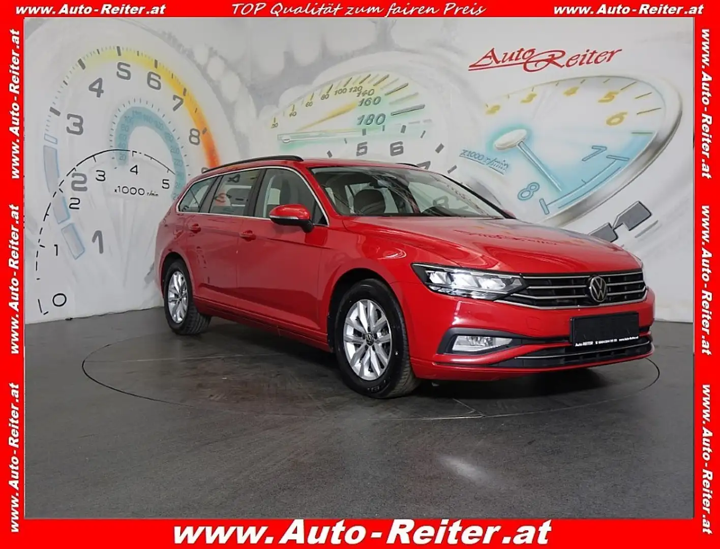 Volkswagen Passat Variant Business 2,0 SCR TDI DSG *ACC, LED, NAVI, RFK* Rot - 1
