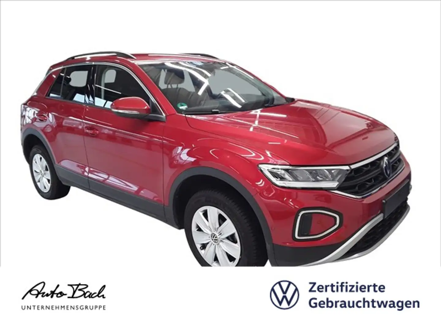 Volkswagen T-Roc 1.5 TSI MOVE DSG Navi LED CarPlay EPH AHK Rot - 1