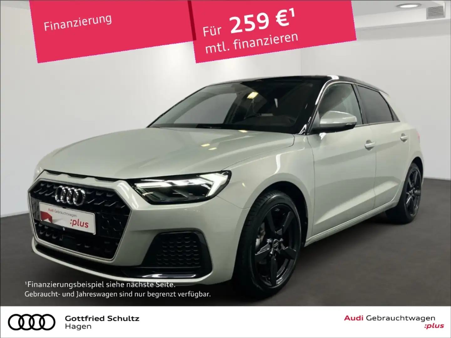 Audi A1 Sportback 25 TFSI LED MMI SHZ GRA PDC advanced Silber - 1