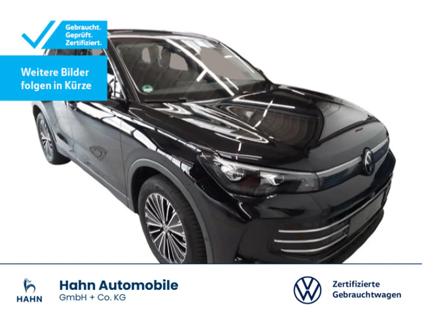 Volkswagen Tiguan 1.5eTSI DSG Elegance Matrix AHK 360° Navi Schwarz - 1