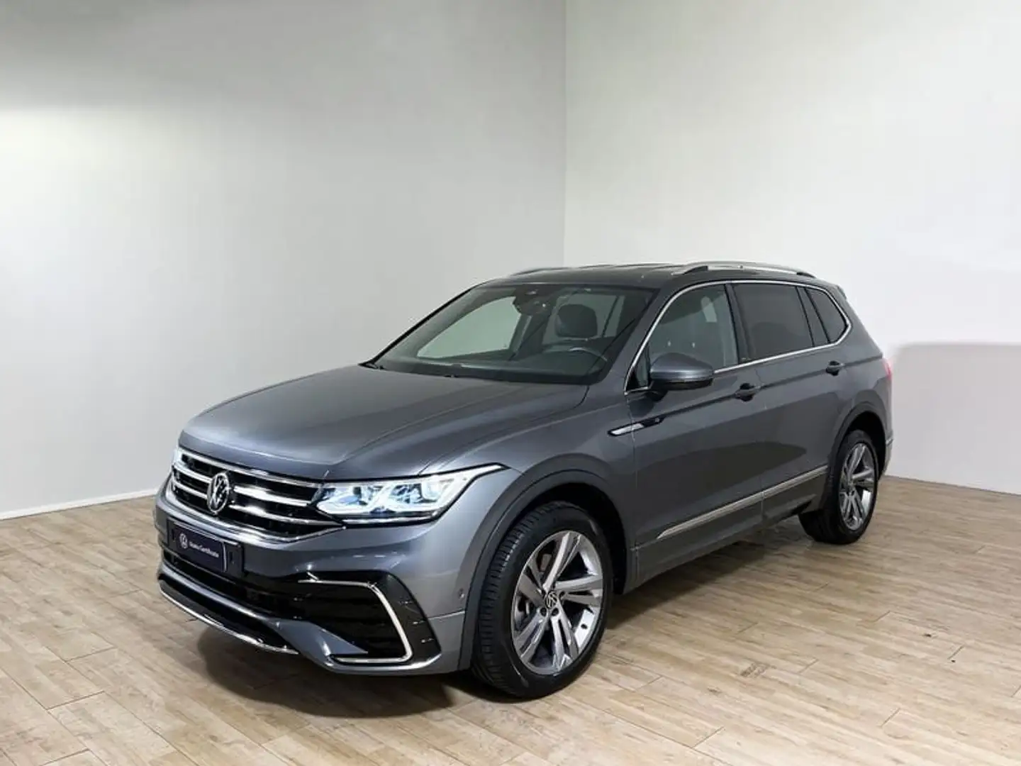 Volkswagen Tiguan Allspace 2.0 TDI SCR DSG 4MOTION R-Line 7 POSTI Grigio - 1