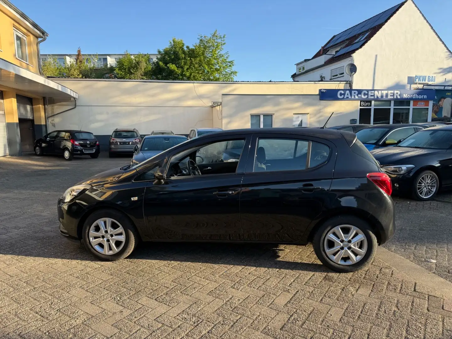 Opel Corsa E Edition*MFL*TEMPOMAT*** Zwart - 2