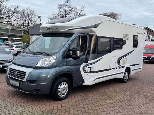 Imagine Chausson WELCOME 618 FIAT DUCATO SAT TV HUBBETT BACKOFEN
