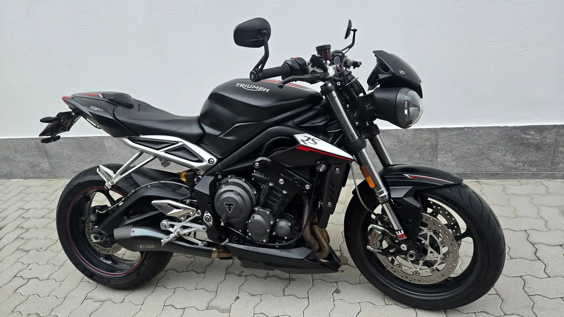 Triumph Street Triple RS ABS Gris - 1