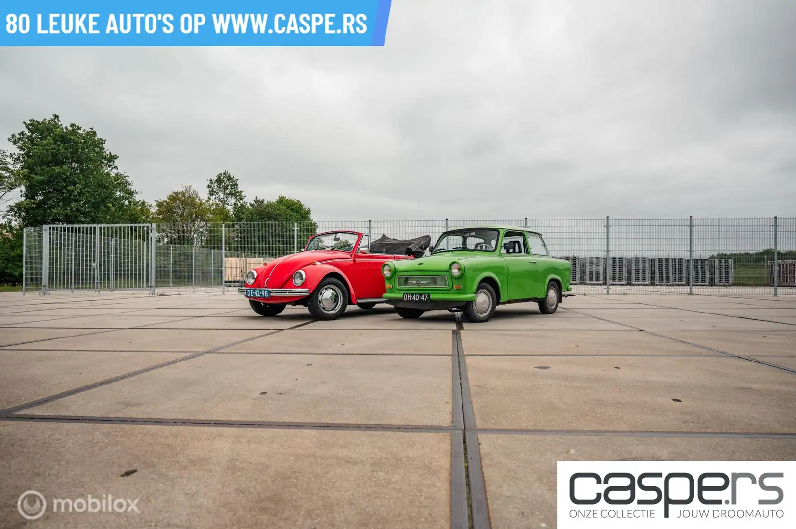 Volkswagen 1500 Karmann Rood - 1