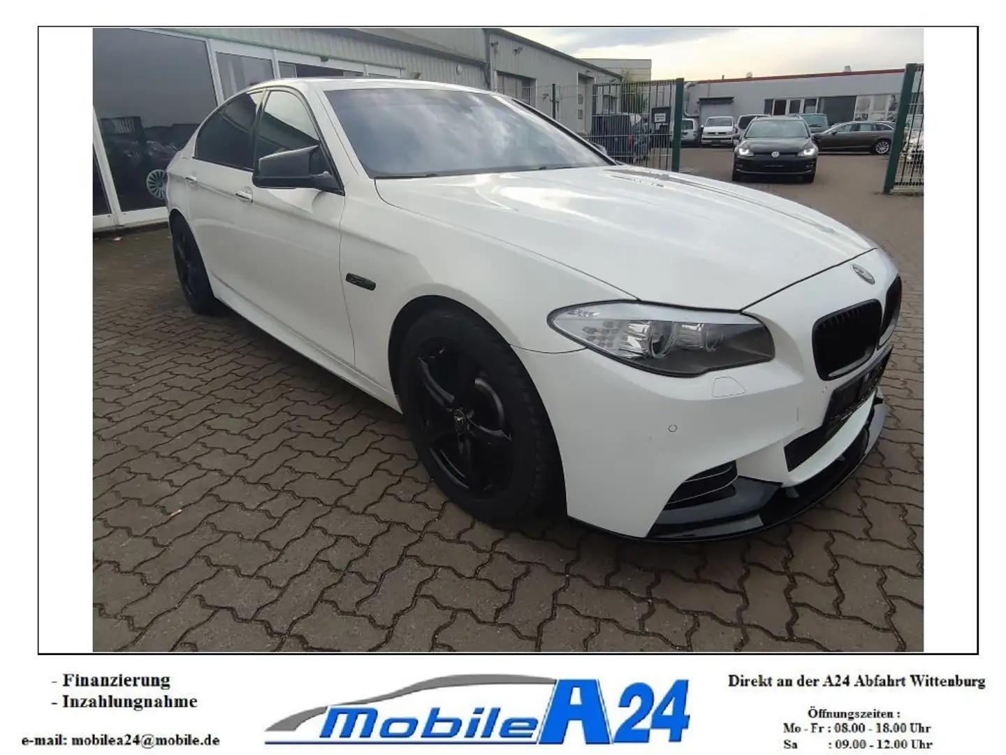 BMW 550 d xDrive Sport ACC HEAD-UP GSD MEMORY Weiß - 1