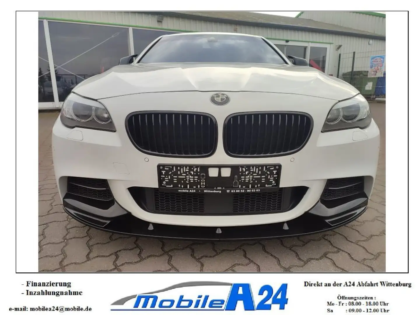 BMW 550 d xDrive Sport ACC HEAD-UP GSD MEMORY Weiß - 2