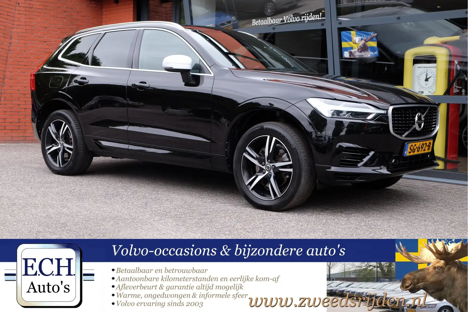 Volvo XC60 2.0 T8 Twin Engine AWD R-Design, Panoramadak, Luch Nero - 1