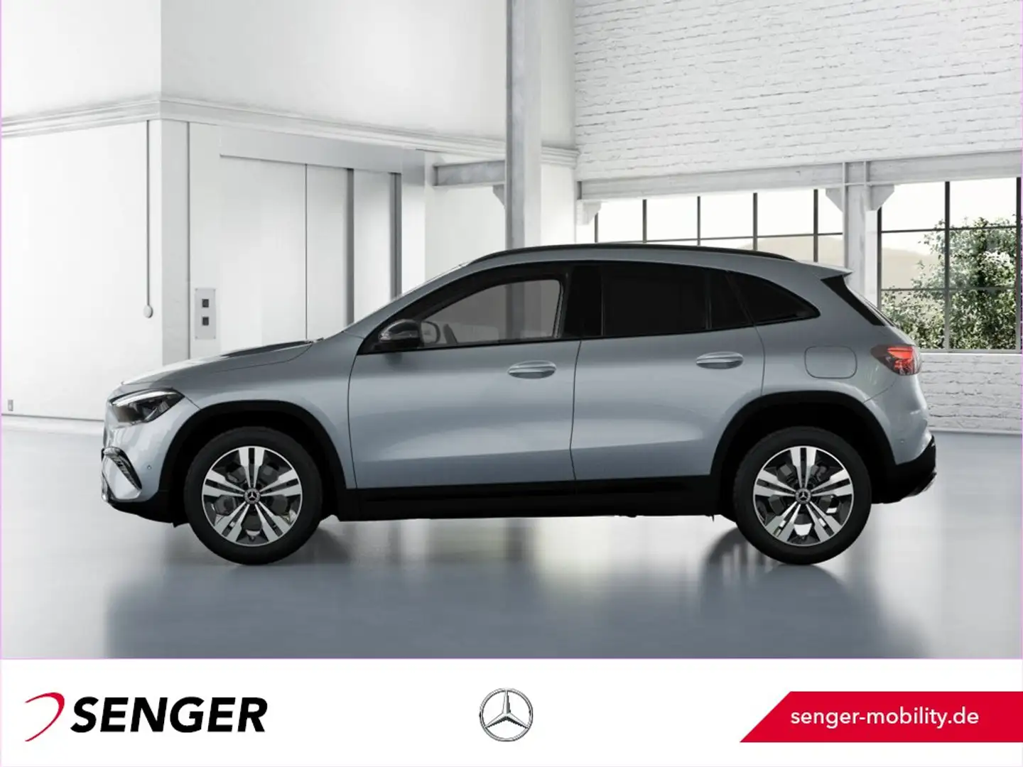 Mercedes-Benz GLA 250 e Progressive Night Totwinkel Kamera AHK Plateado - 2