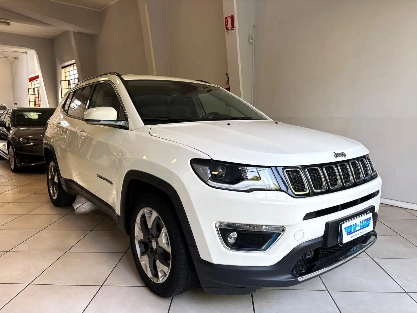 Jeep Compass 1.6 MJT LIMITED 2WD 120CV CERCHI 18 NEOPATENTATI Bianco - 2