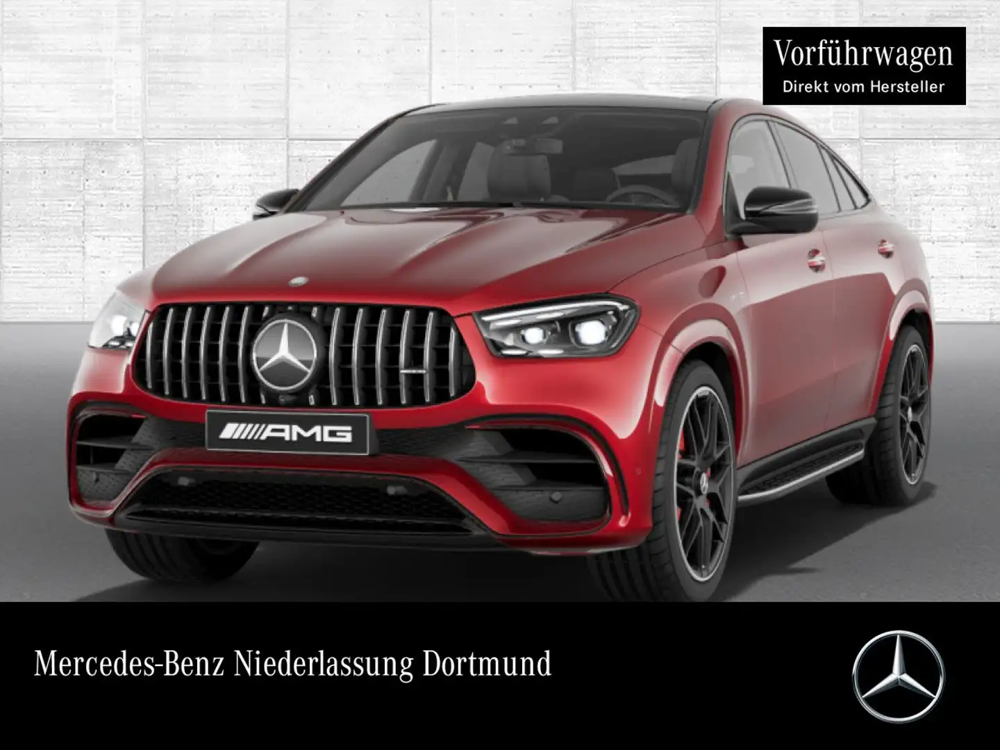 Mercedes-Benz GLE 63 AMG GLE 63 S Coupé 4M NIGHT+PANO+360+AHK+MULTIBEAM+9G Rojo - 1