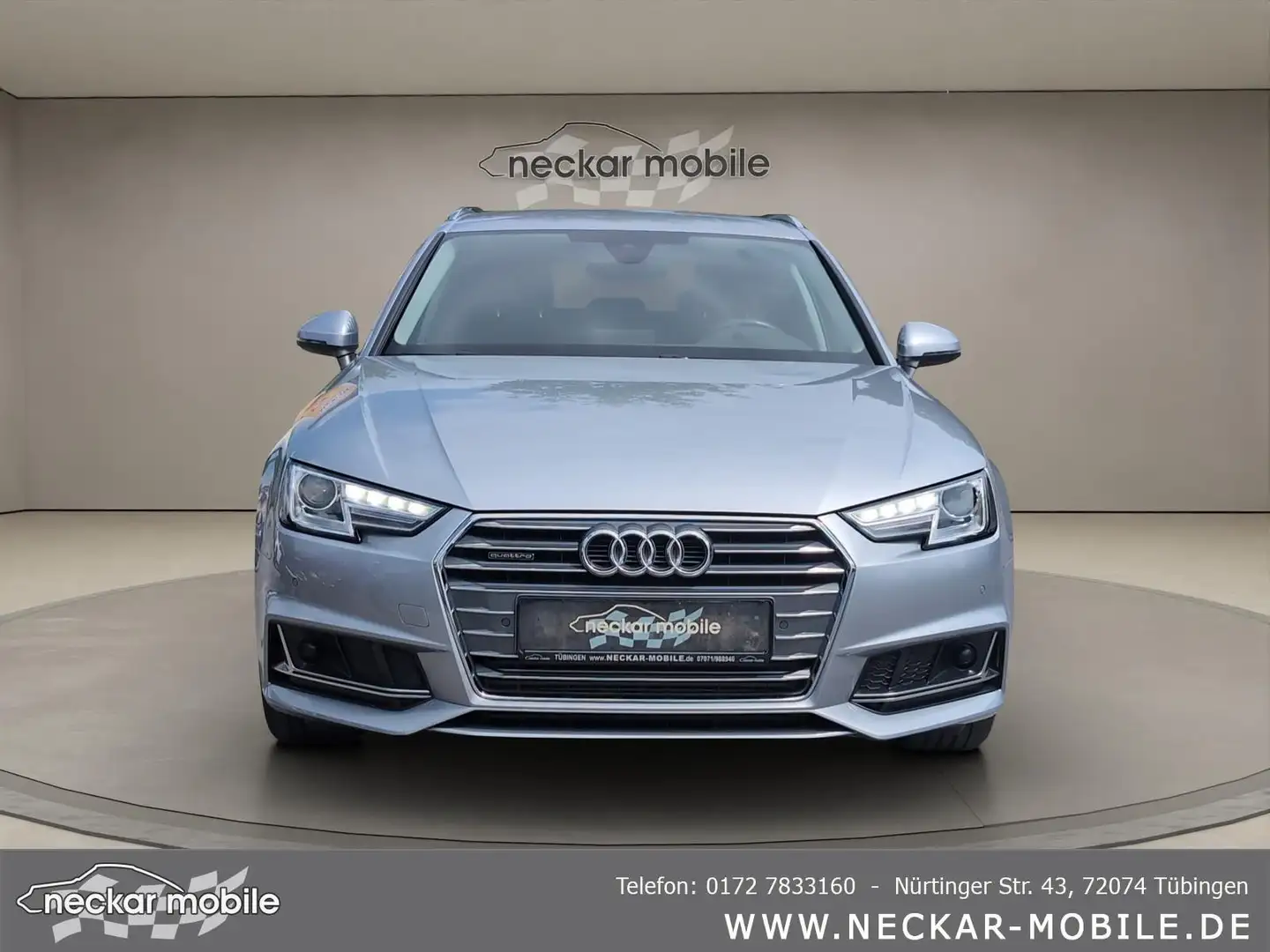 Audi A4 A4 45 TFSI sport Navi LED AHK ACC Spurhalte Silber - 2
