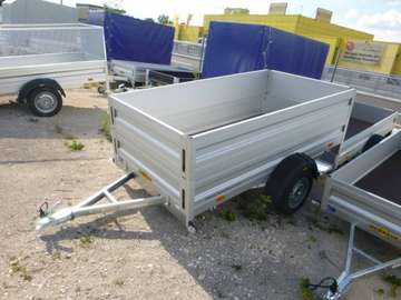 HA 752513 KV mit Bordwandaufsatz, 750 kg, 2510 x 1