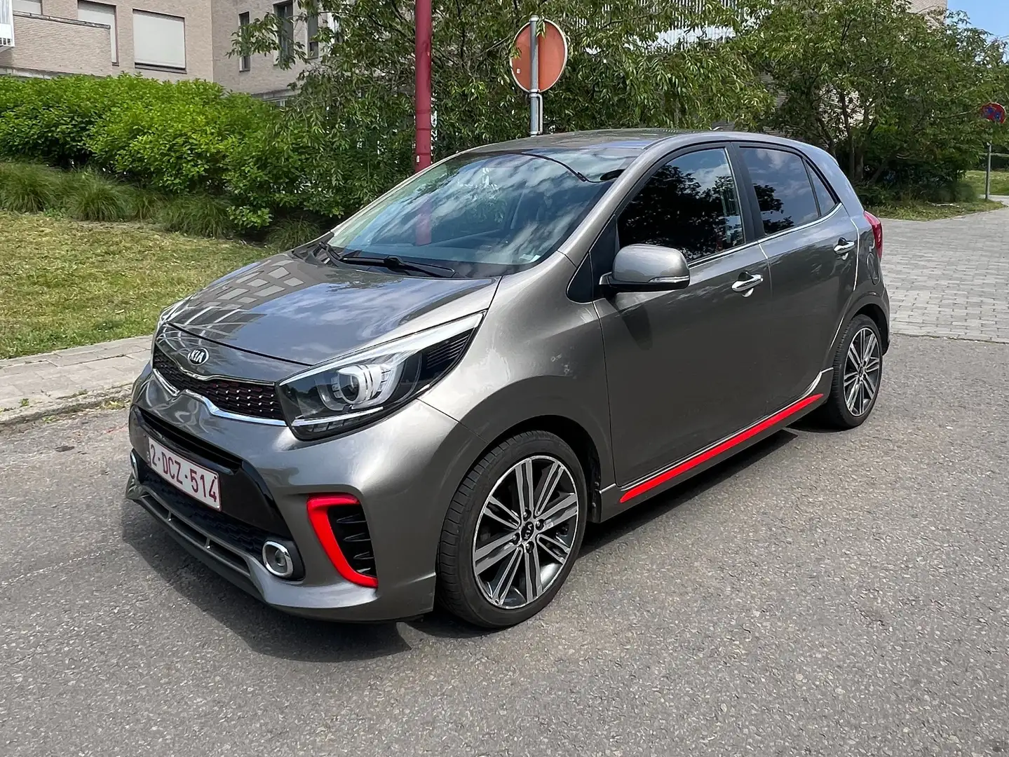 Kia Picanto Picanto 1.0i GT Line Gris - 1