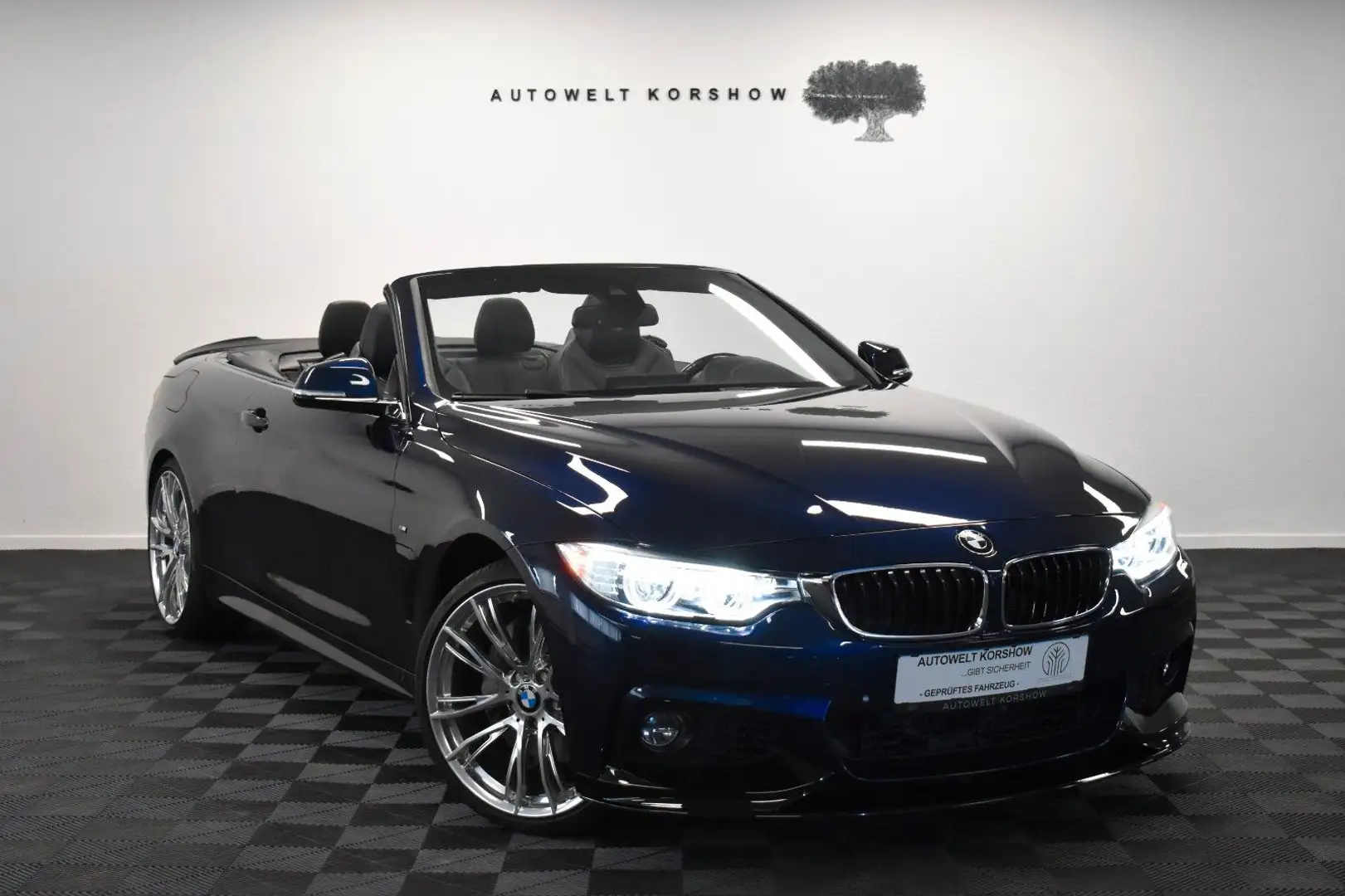 BMW 440 i M Sport MPPSK *LED *KEYLESS *H&K *DEUTSCH Blau - 1