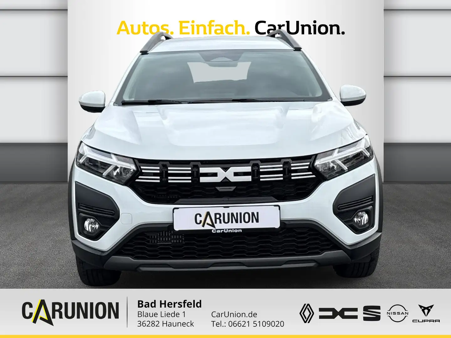 Dacia Jogger Expression TCe 110 Sitzh/Navi/Klimaautom. Weiß - 2