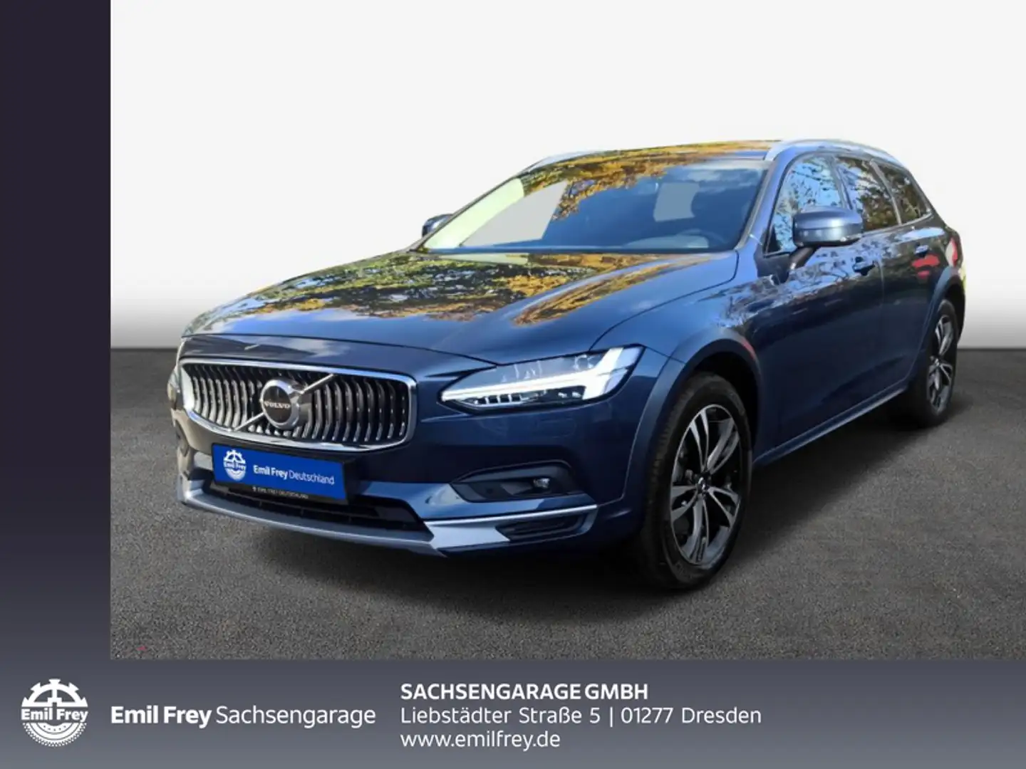 Volvo V90 Cross Country B4 D AWD Geartronic Pro mit AHK Blue - 1