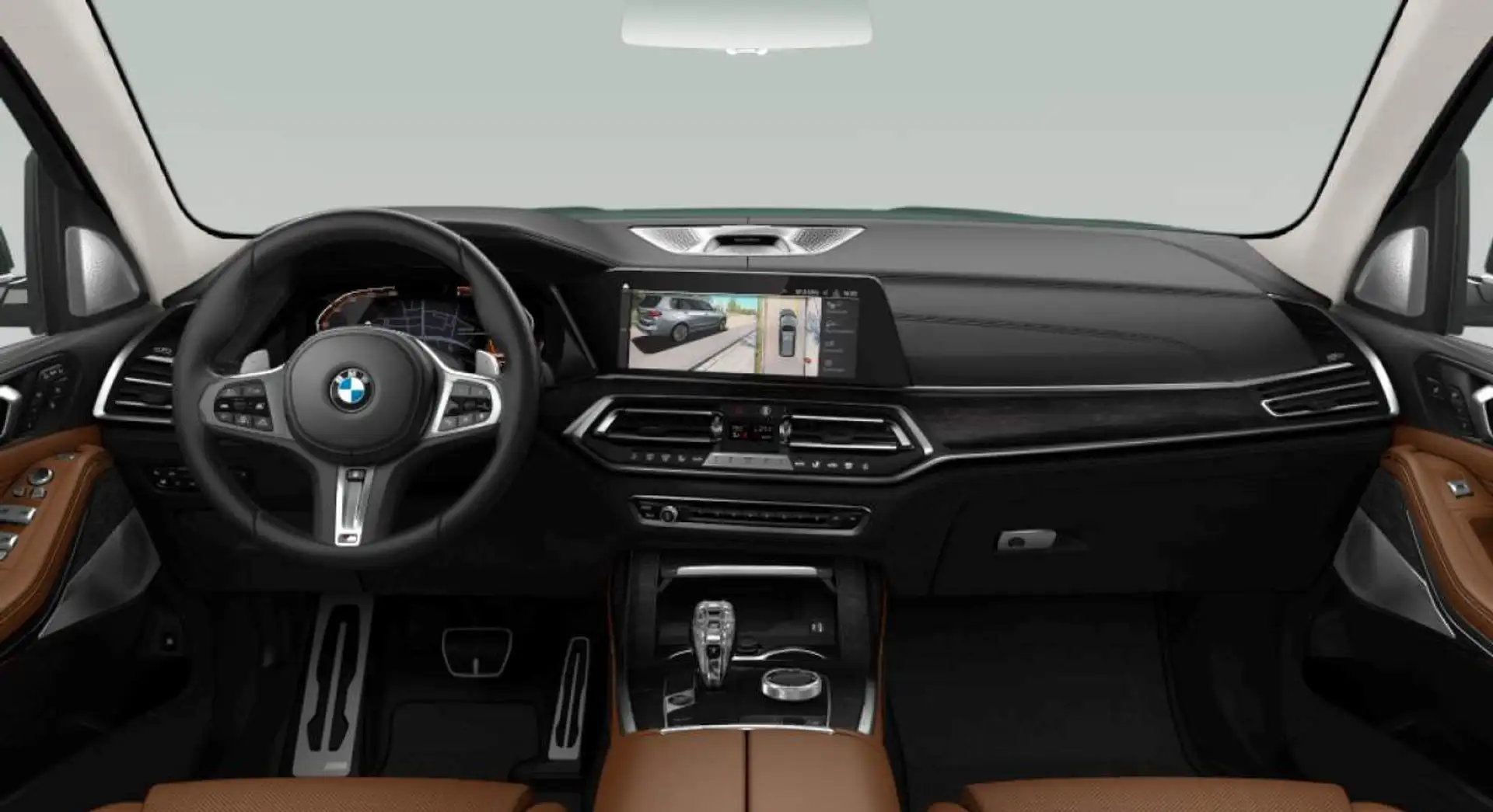 BMW X7 xDr40d M Sport PANO-SKY*B&W*Massag*Sitzkl*AHK Grün - 2