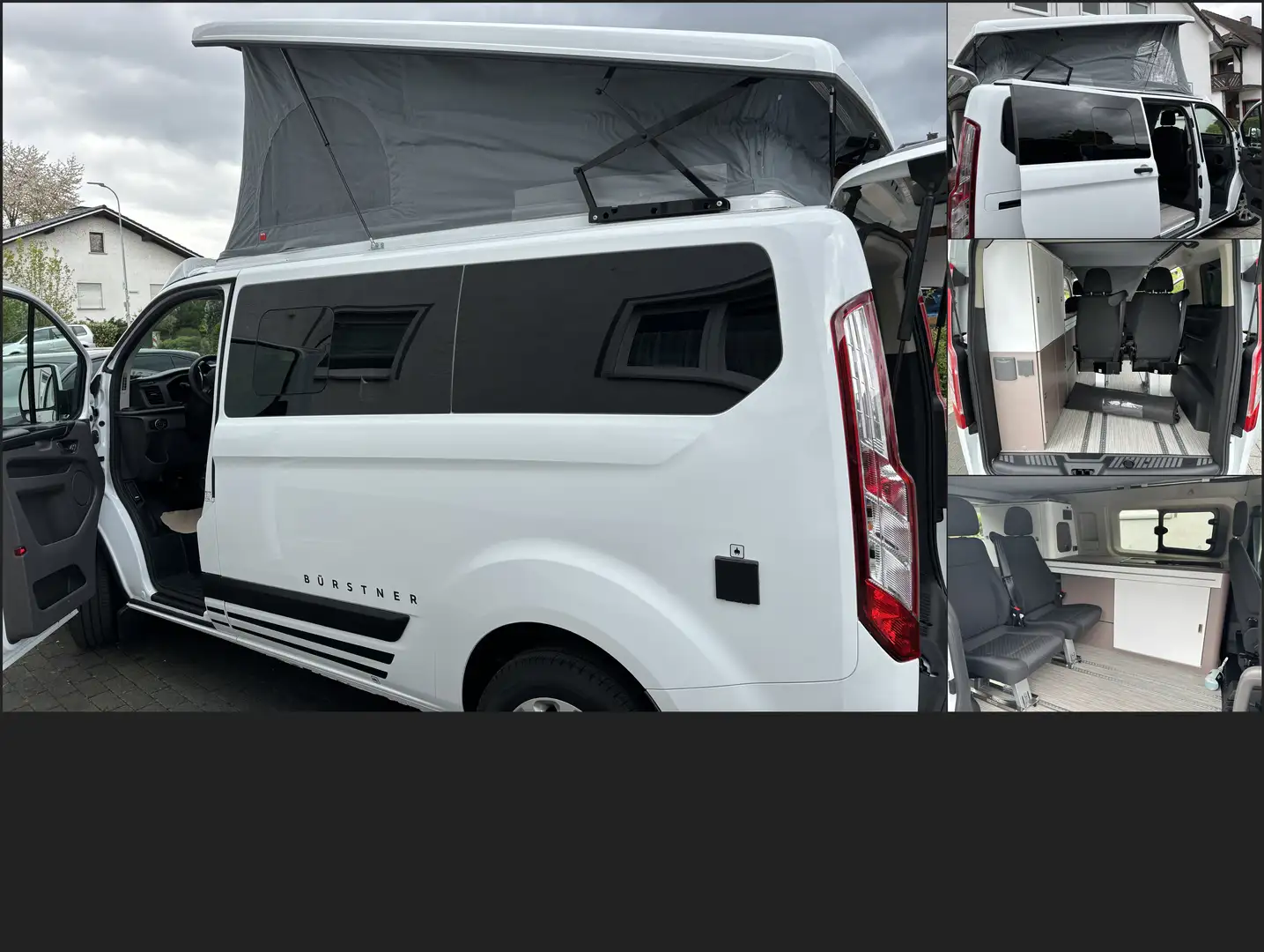 Ford Tourneo Custom Custom Wohnmobil Nugget Copa 500/530 Bus Standhzg+ Wit - 1
