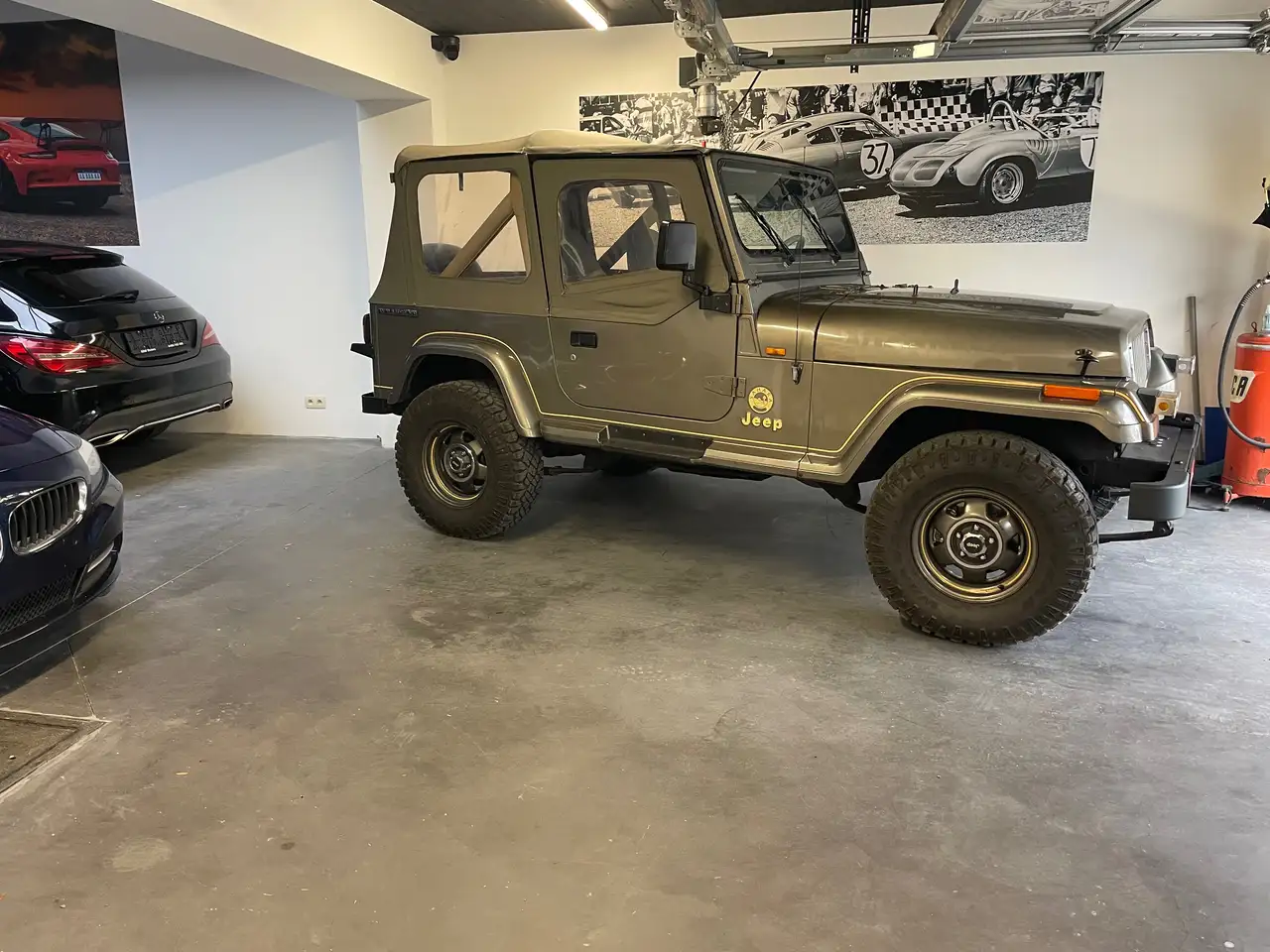 Jeep Wrangler 2.5 Essence Cabriolet 4 Places Oldtimer !!!, foto 5