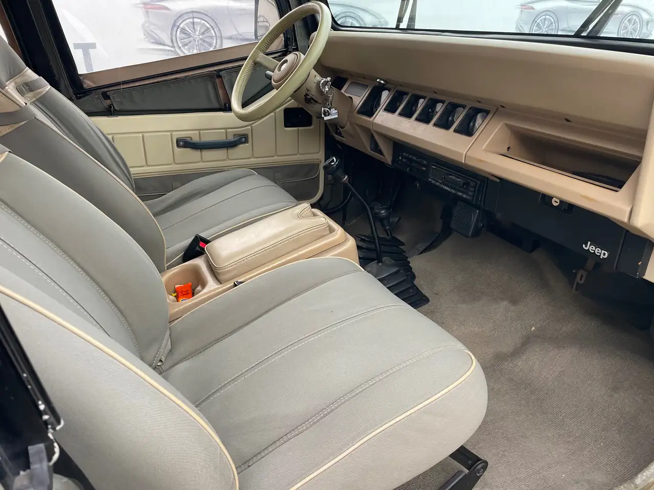 Jeep Wrangler 2.5 Essence Cabriolet 4 Places Oldtimer !!!, foto 12