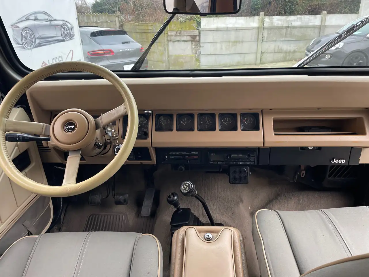 Jeep Wrangler 2.5 Essence Cabriolet 4 Places Oldtimer !!!, foto 9