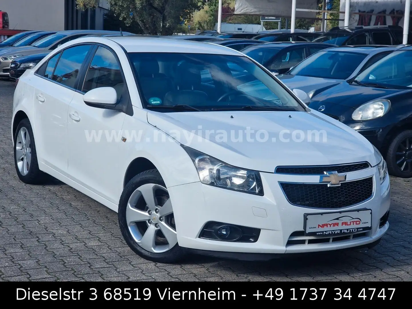 Chevrolet Cruze LT 1.8|Navi|Leder|Sitzheiz|AHK|PDC|Allwett Blanc - 1