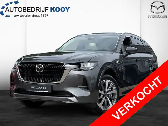 Mazda CX-80 2.5 PHEV Takumi Plus / Captain seats / GEEN KENTEK