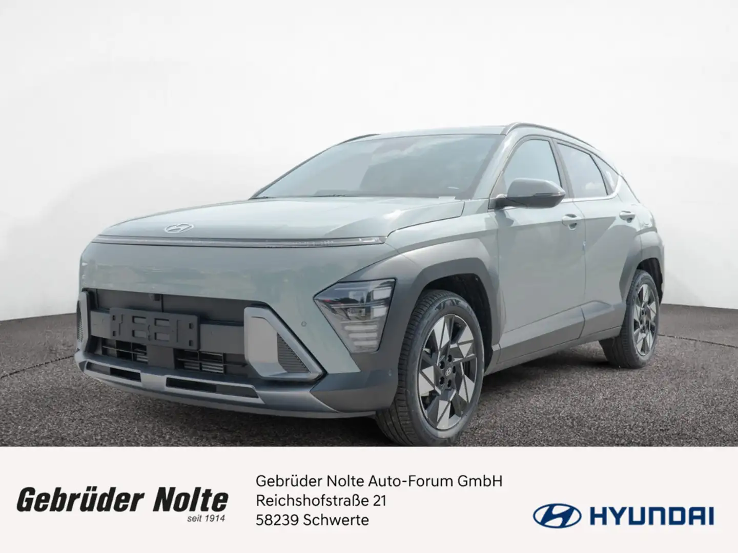 Hyundai KONA 1.0 T-GDI Prime KAMERA NAVI ACC LED 360° Grün - 1