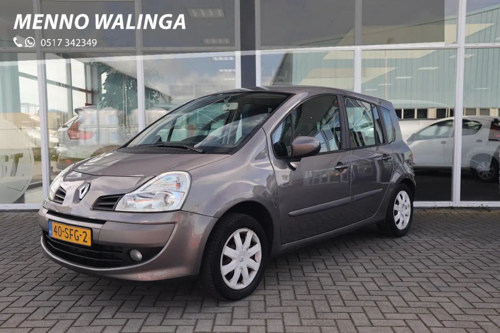 Renault Modus 1.2 TCE Dynamique|NAP!|Cruise control|Trekhaak| Grau - 1