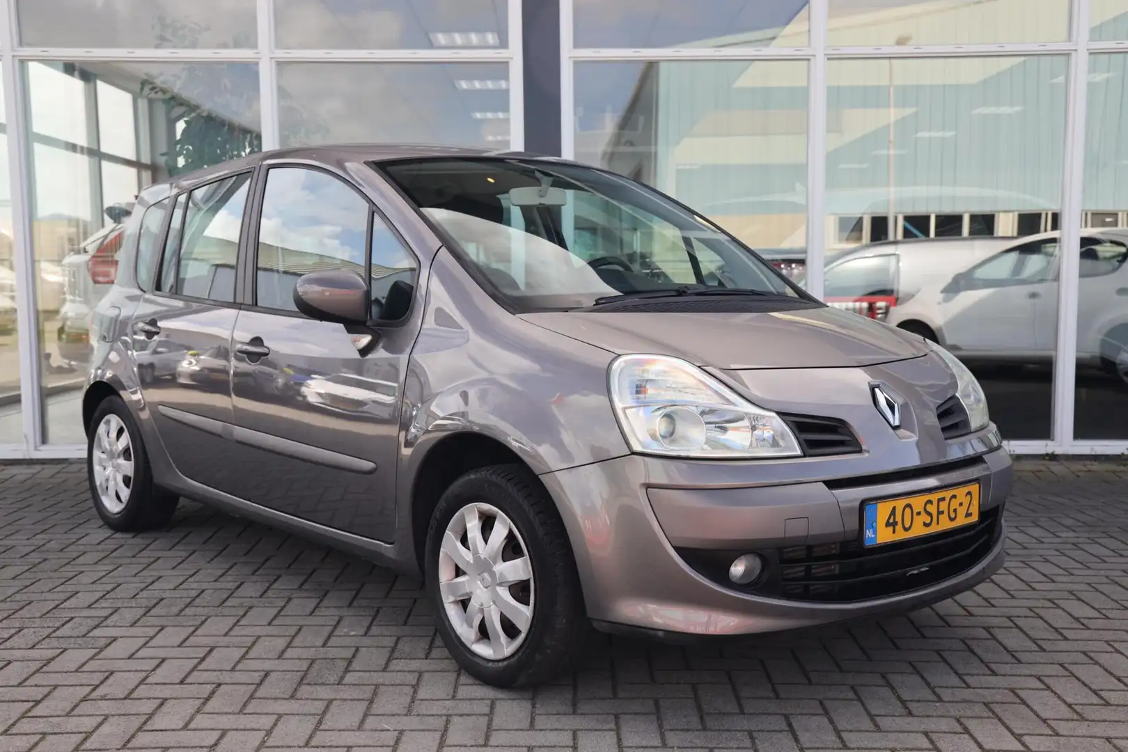 Renault Modus 1.2 TCE Dynamique|NAP!|Cruise control|Trekhaak| Grau - 2