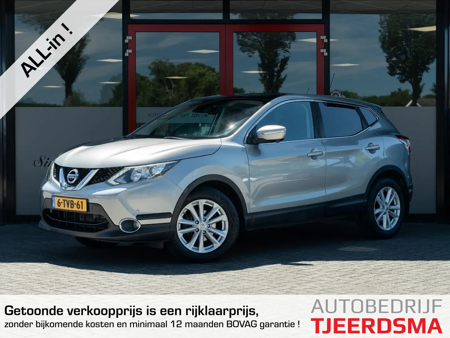 Nissan Qashqai 1.2 Connect Edition | Origineel NL | Trekhaak | Pa Grijs - 1