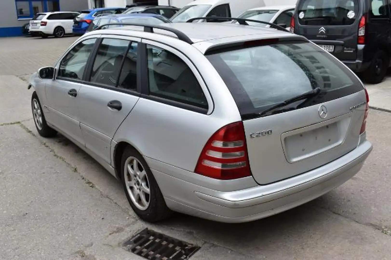 Mercedes-Benz C 200 Kein Unfall Argento - 2