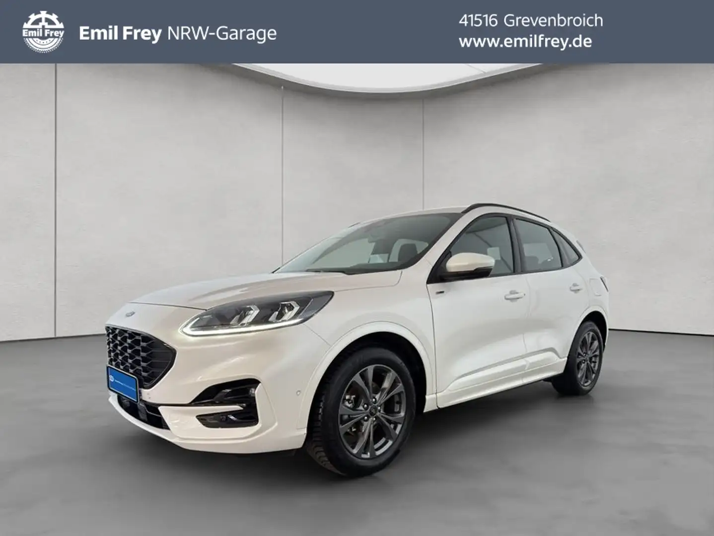 Ford Kuga 1.5 EcoBoost ST-LINE, AHK, Gjr Weiß - 1