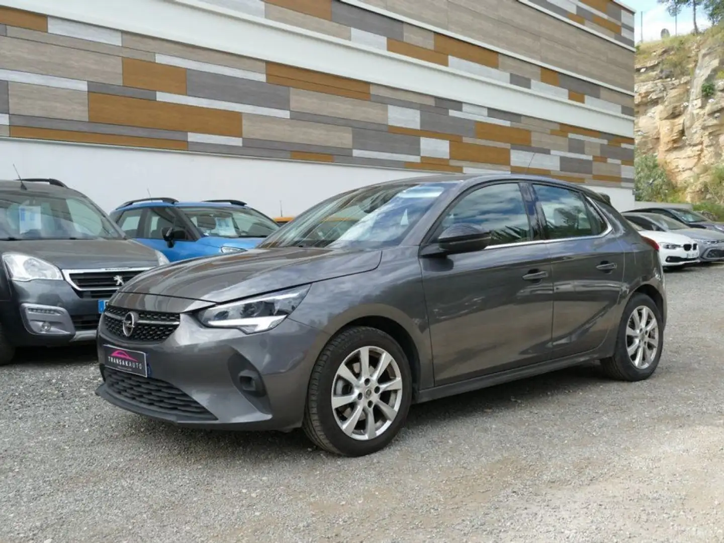 Opel Corsa 1.2 TURBO 100 Ch ELEGANCE BVA8 Gris - 1