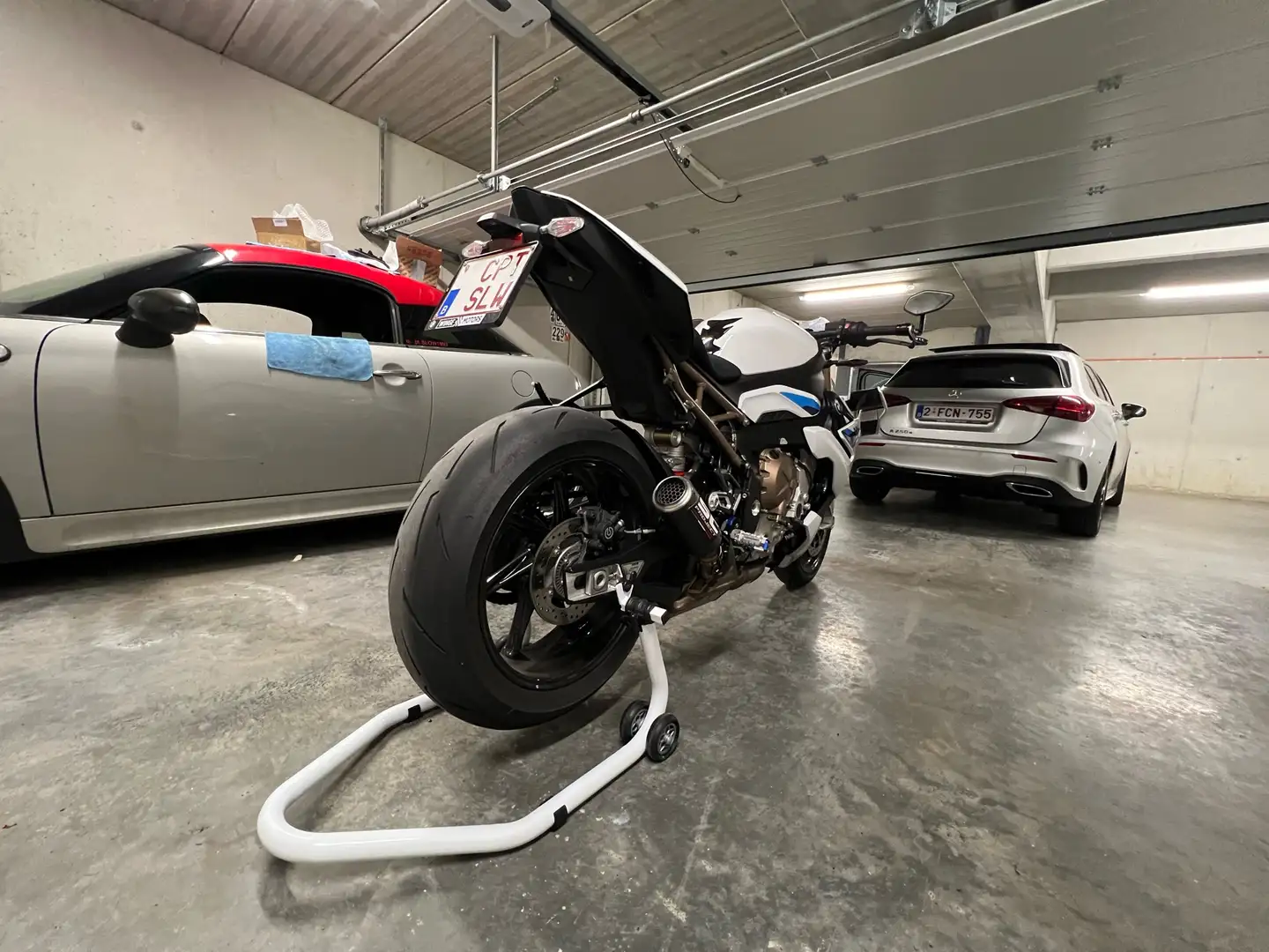 BMW S 1000 R M-pack Blanc - 2