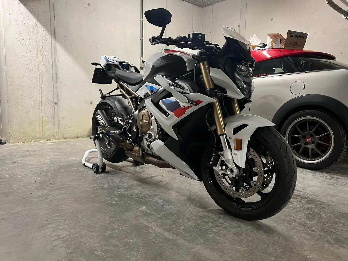 BMW S 1000 R M-pack Blanc - 1