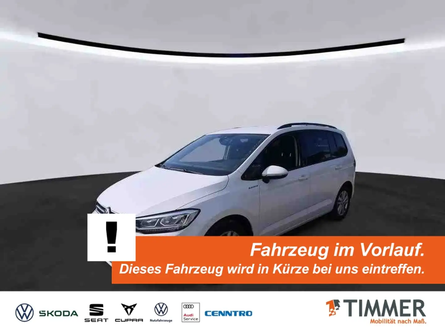 Volkswagen Touran 2.0 TDI DSG COMFORT *LED *AHK *ACC *NAVI *SHZ * Weiß - 1
