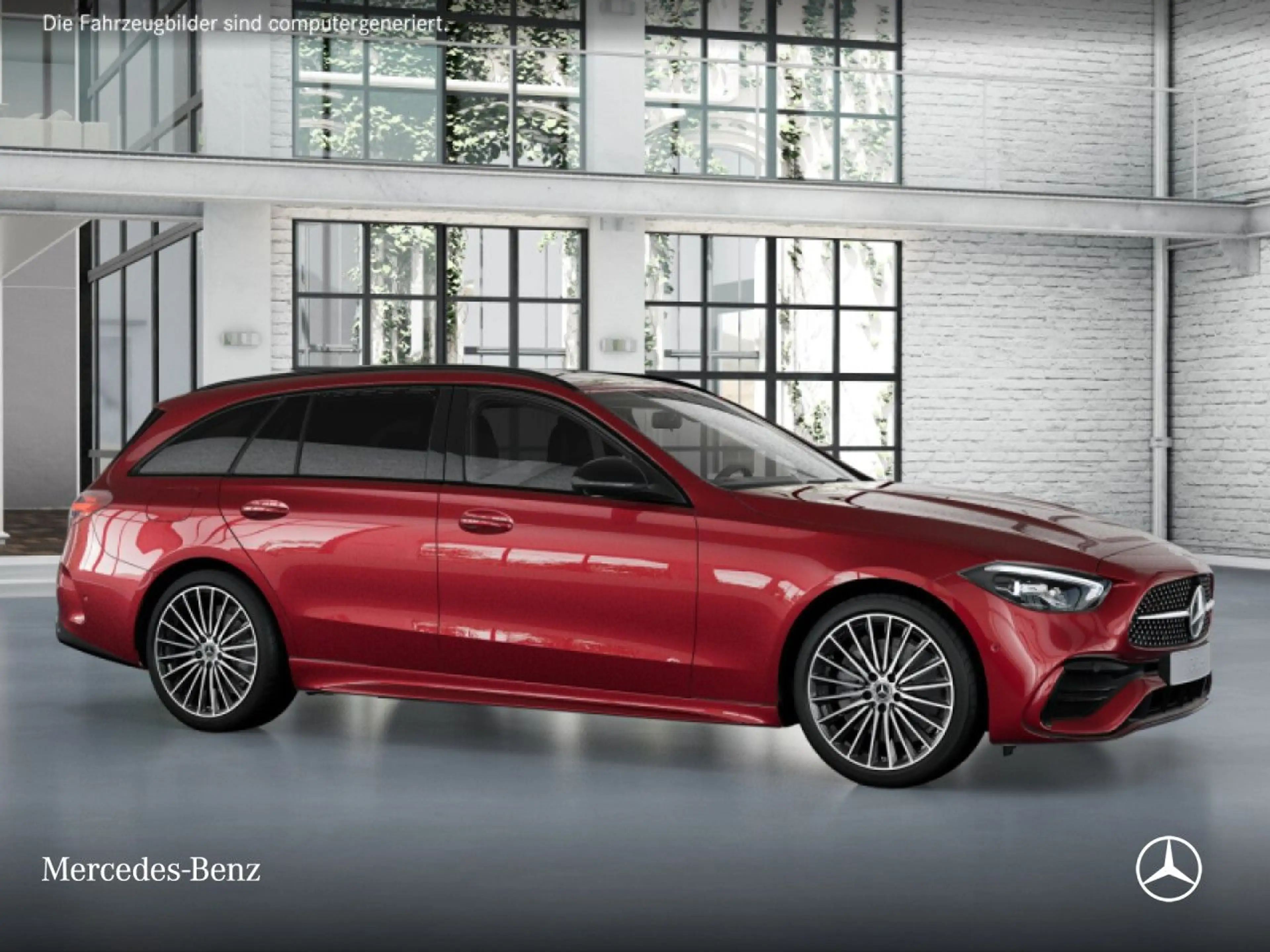 Mercedes-Benz C 180 T AMG+NIGHT+360+LED+19"+TOTW+KEYLESS+9G — photo 15