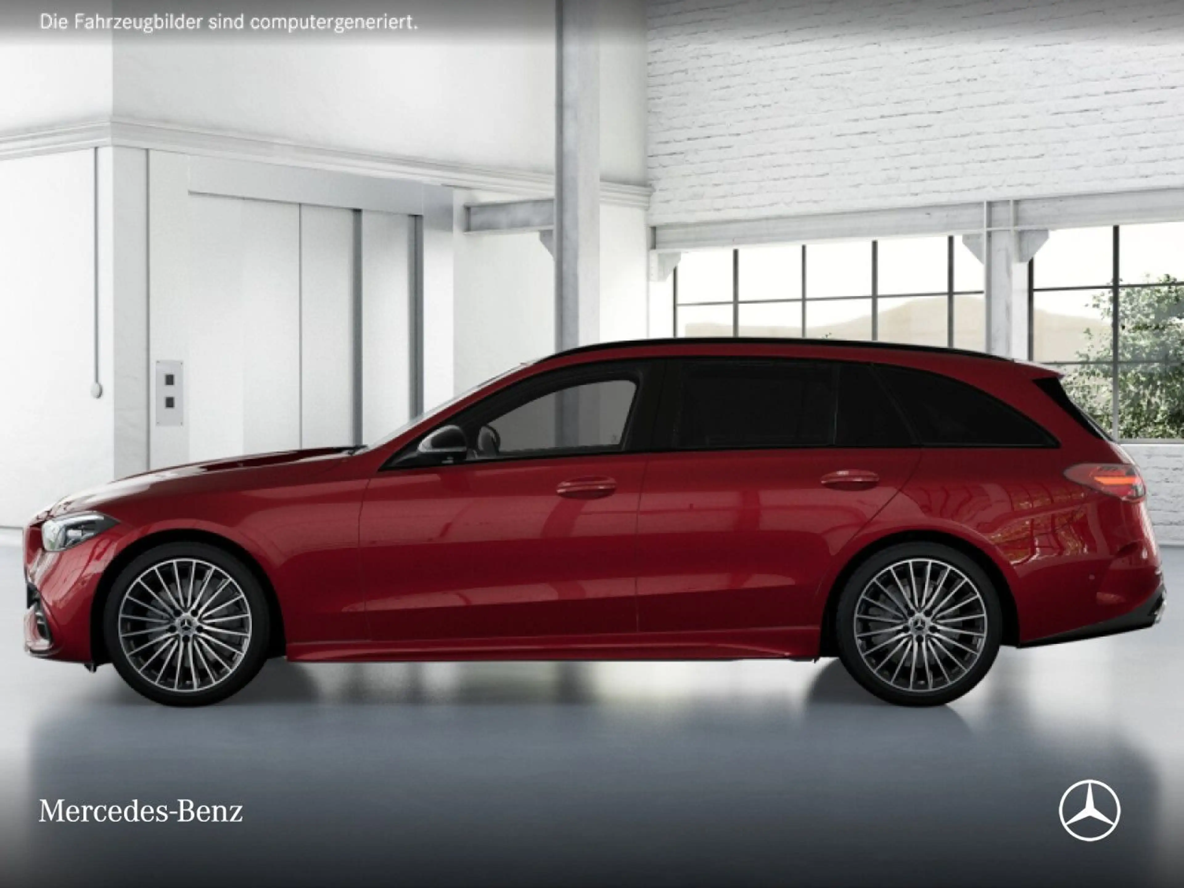 Mercedes-Benz C 180 T AMG+NIGHT+360+LED+19"+TOTW+KEYLESS+9G — photo 5