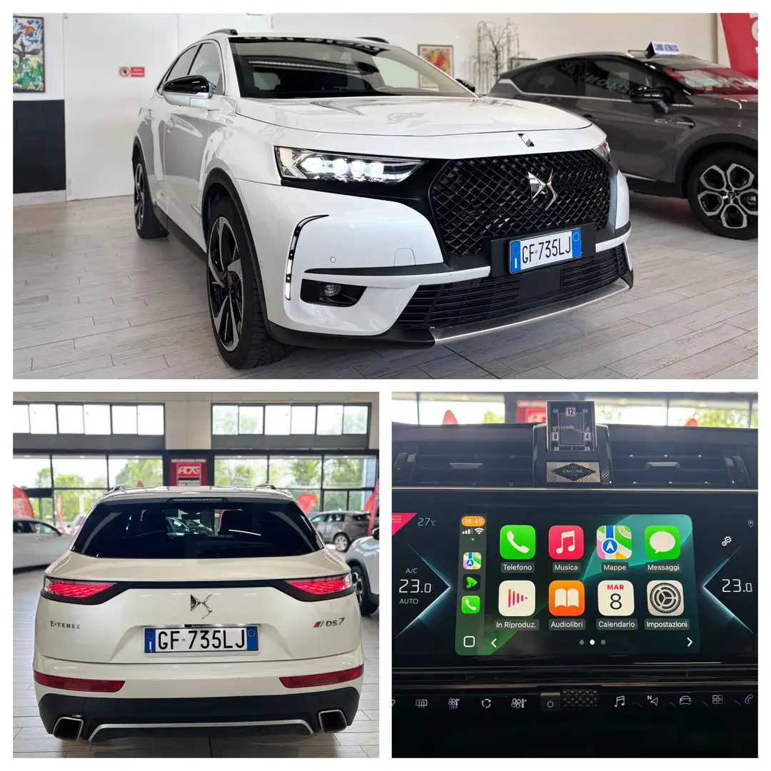 DS Automobiles DS 7 Crossback 1.6 225CV  e-tense phev Performance Line AZIENDALE Bianco - 1