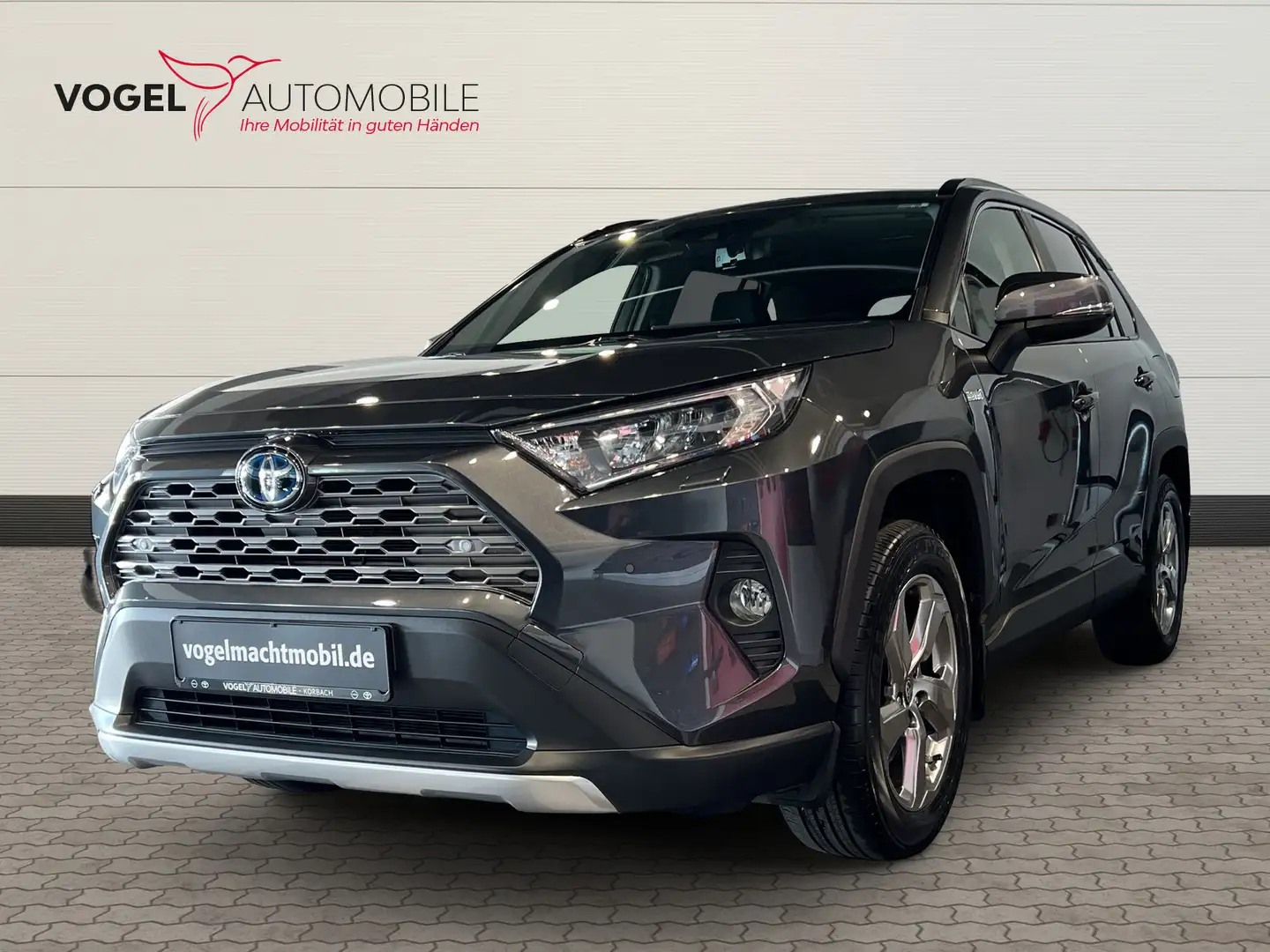 Toyota RAV 4 RAV4 2.5 D Team Deutschland +4x4+Navi+AHK.+LED Gris - 1