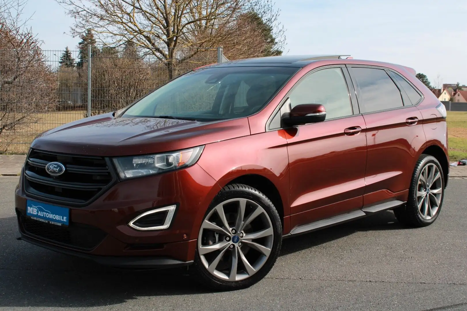 Ford Edge Sport 4x4 AWD 2.7 V6 Panorama Leder Orange - 2
