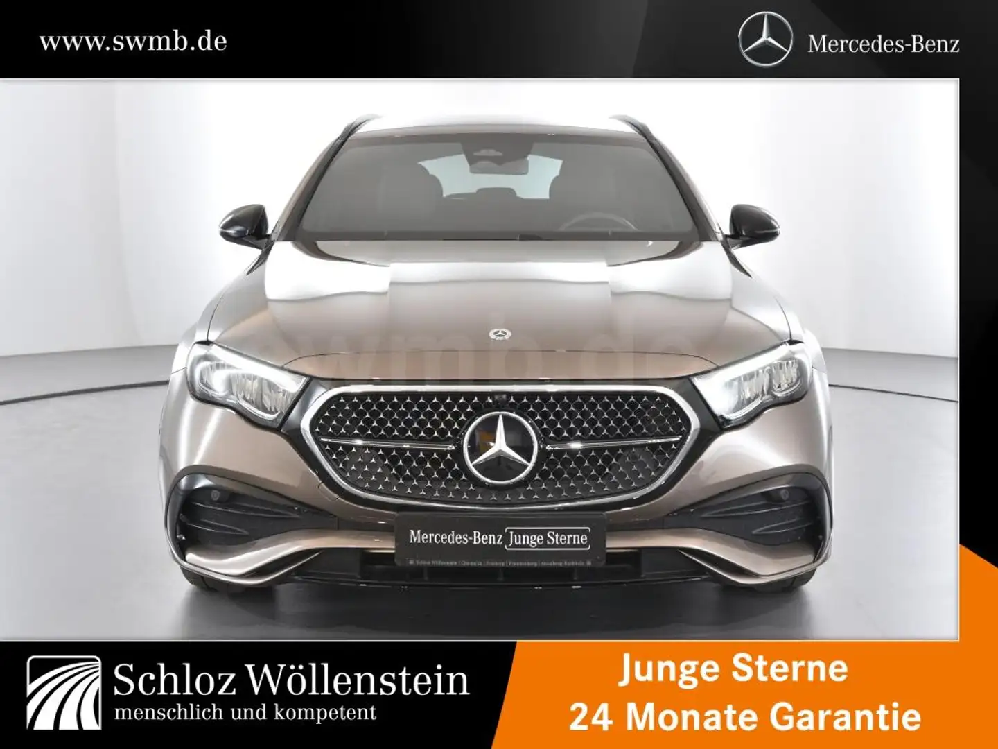 Mercedes-Benz E 300 de T AMG/Night/LED/DISTRONIC/Keyless/RfCam Marrón - 2