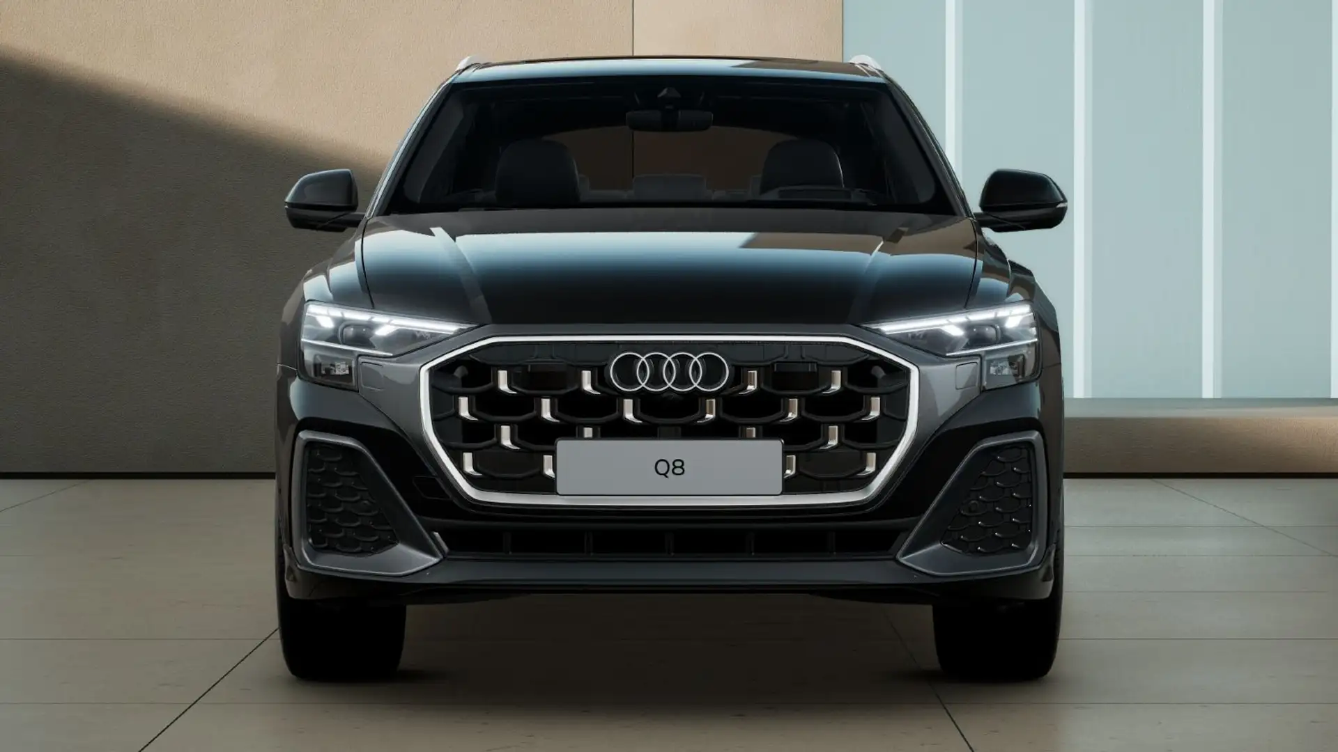 Audi Q8 50 TDI quattro S line air*Sitzbel.*HuD*Pano* Schwarz - 2