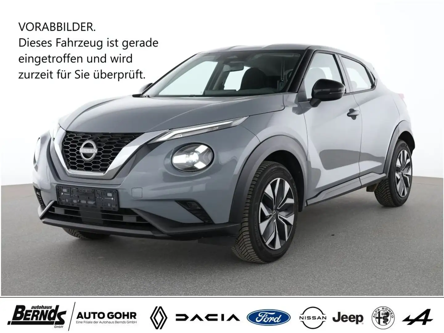 Nissan Juke 1.0 DIG-T DCT Acenta AUTOMATIK SITZHZG. KLIMAAUT. Grau - 1